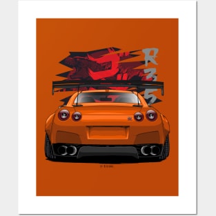 Gt-R R35 Posters and Art